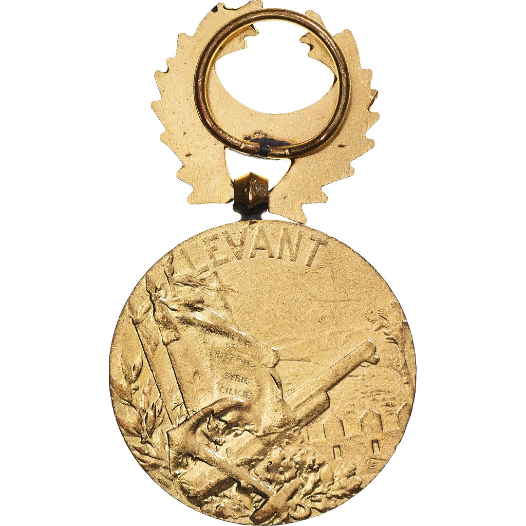 France, Levant, Cilicie, Politics, Society, War, Médaille, ND (1922), Excellent