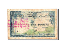 French Indo-China, 1 Piastre = 1 Dong, KM #105, F(12-15), F7 436940