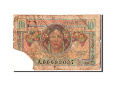 Geldschein, Frankreich, 10 Francs, 1947 French Treasury, 1947, SGE, Fayette:vF