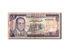 Banknote, Morocco, 5 Dirhams, 1970, F(12-15)