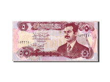 Biljet, Irak, 5 Dinars, 1992, TTB+