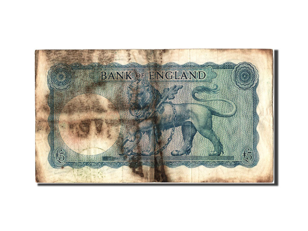 Billete, 5 Pounds, Gran Bretaña, RC