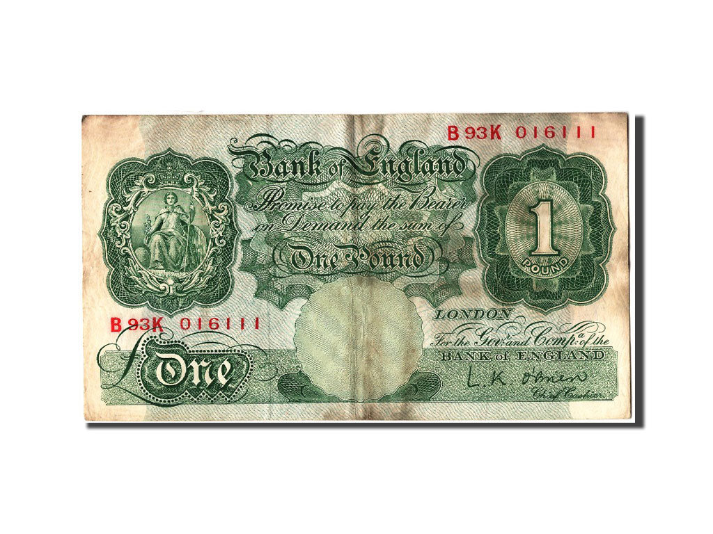 Great Britain, 1 Pound, KM #369c, F(12-15), B93K 016111