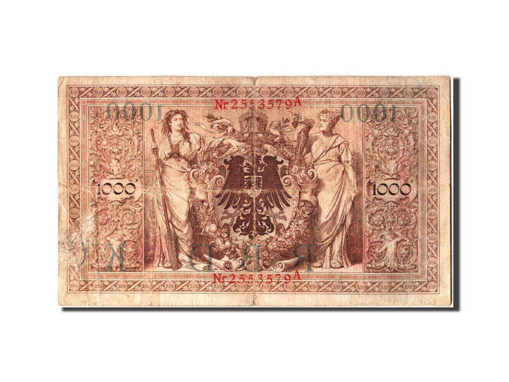 Banknote, Germany, 1000 Mark, 1910, 1910-04-21, VF(20-25)