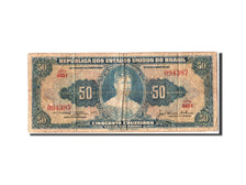 Brazil, 50 Cruzeiros, KM #152a, VG(8-10), 094387