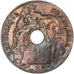 Indochine, 1 Cent, 1910, Paris, EF(40-45), Bronze, Lecompte #68, 4.99