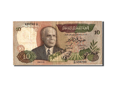 Tunisia, 10 Dinars, 1986, KM #84, 1986-03-20, VF(20-25), D/28 698760
