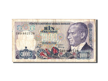 Banconote, Turchia, 1000 Lira, MB
