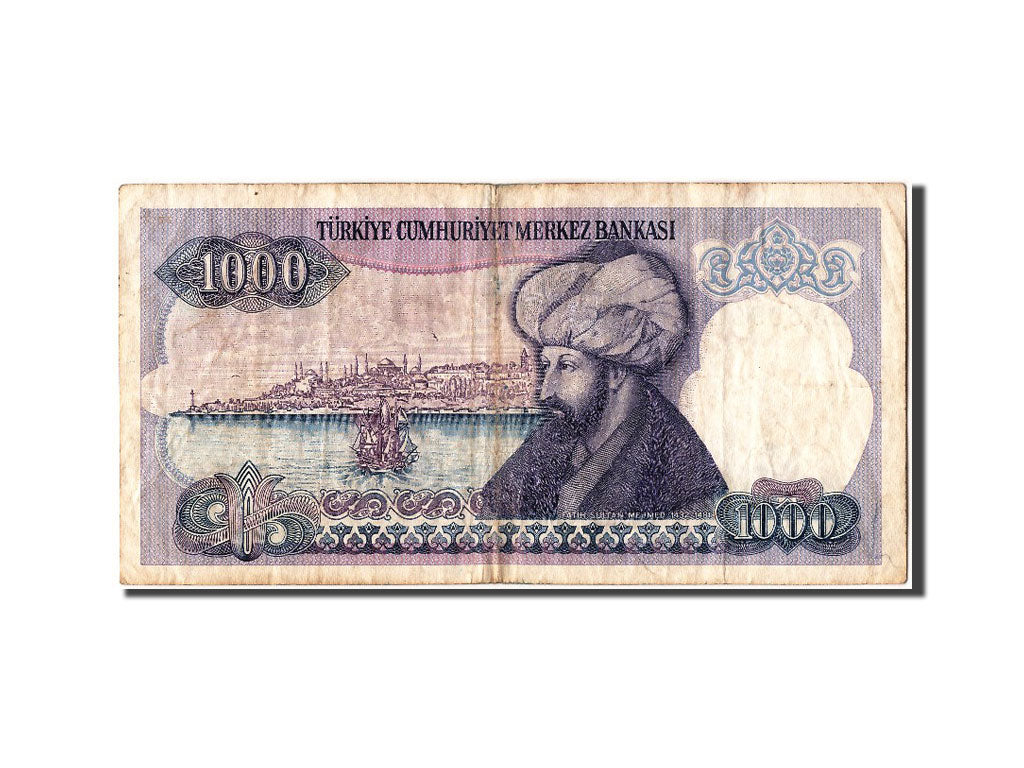 Billet, Turquie, 1000 Lira, TB