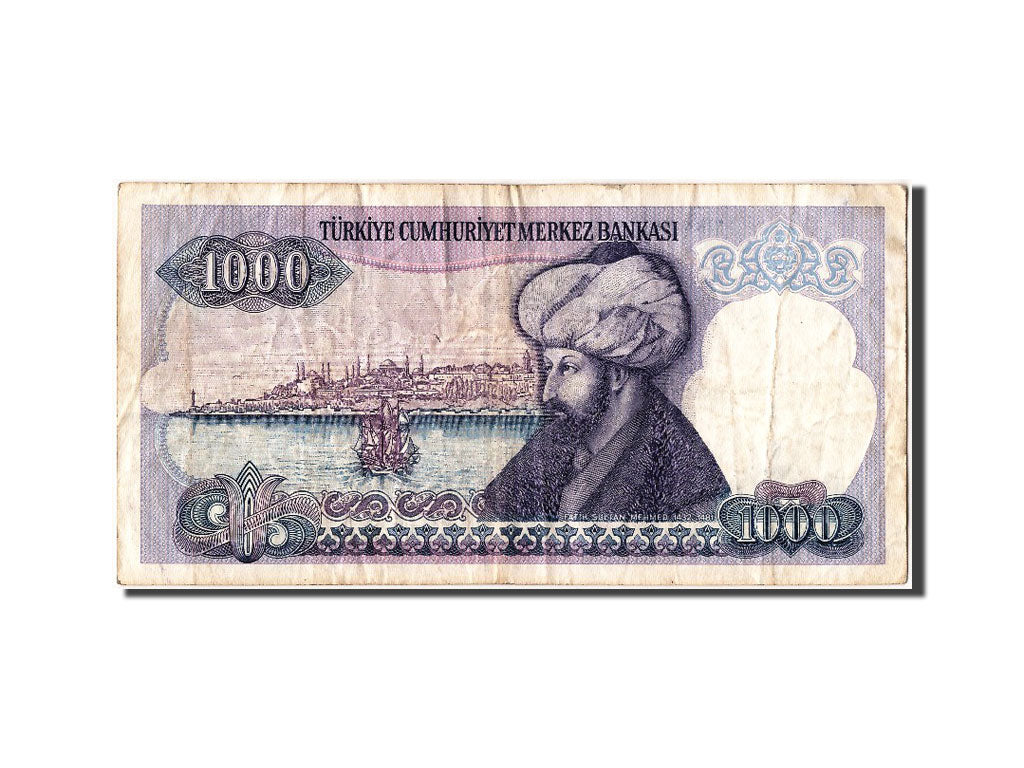 Banknote, Turkey, 1000 Lira, VF(20-25)