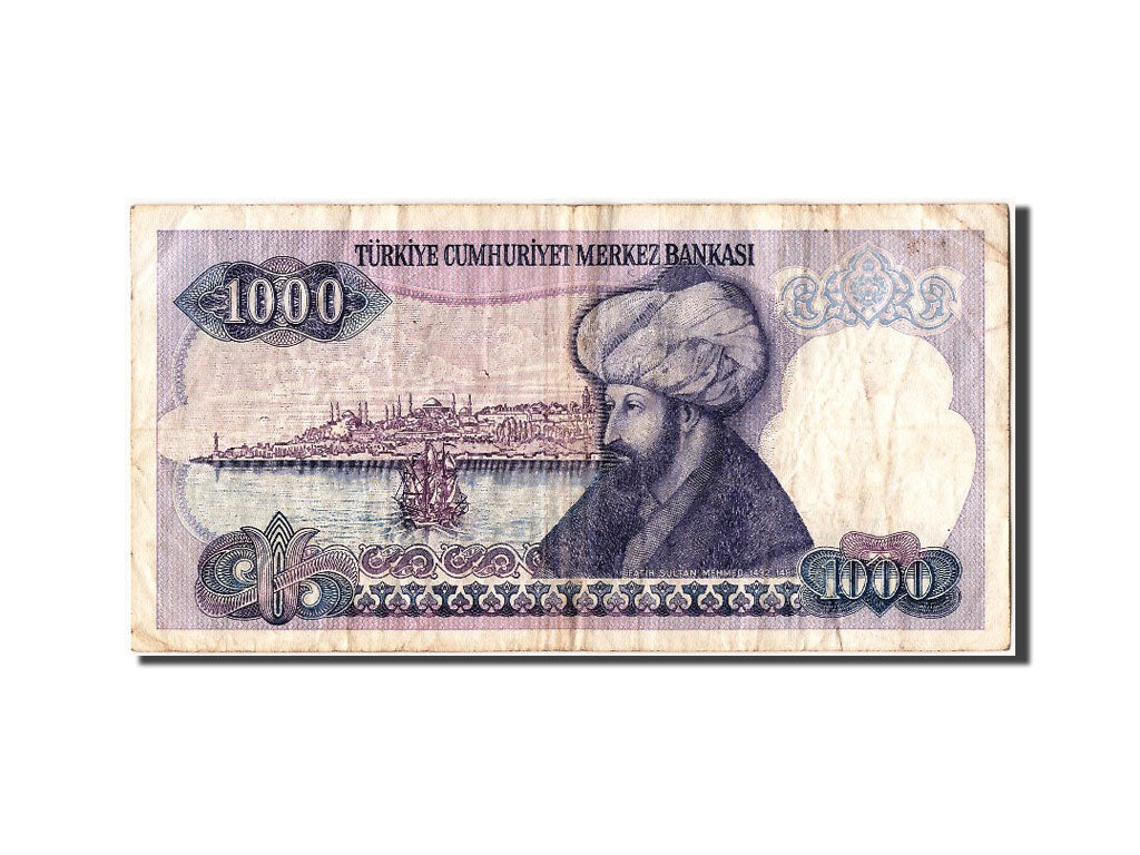 Banknot, Turcja, 1000 Lira, VF(20-25)