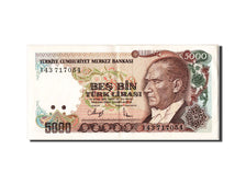 Billet, Turquie, 5000 Lira, SUP+