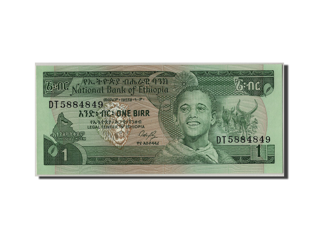 Banknot, Etiopia, 1 Birr, 1991, UNC(65-70)