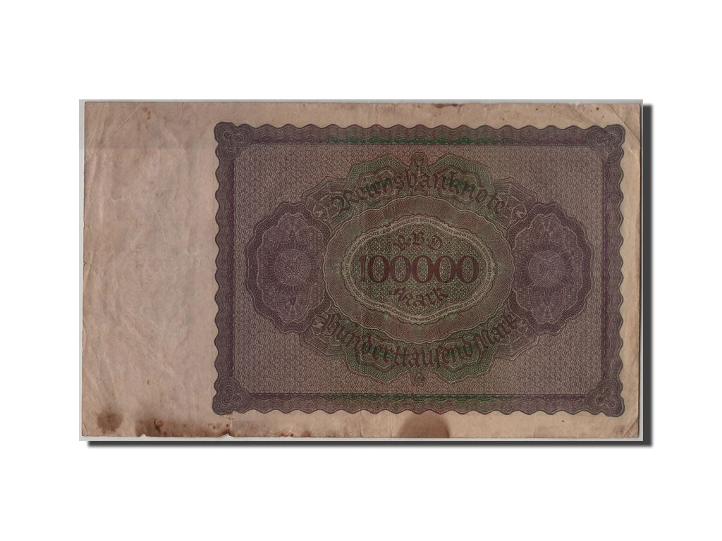 Banknote, Germany, 100,000 Mark, 1923, 1923-02-01, F(12-15)