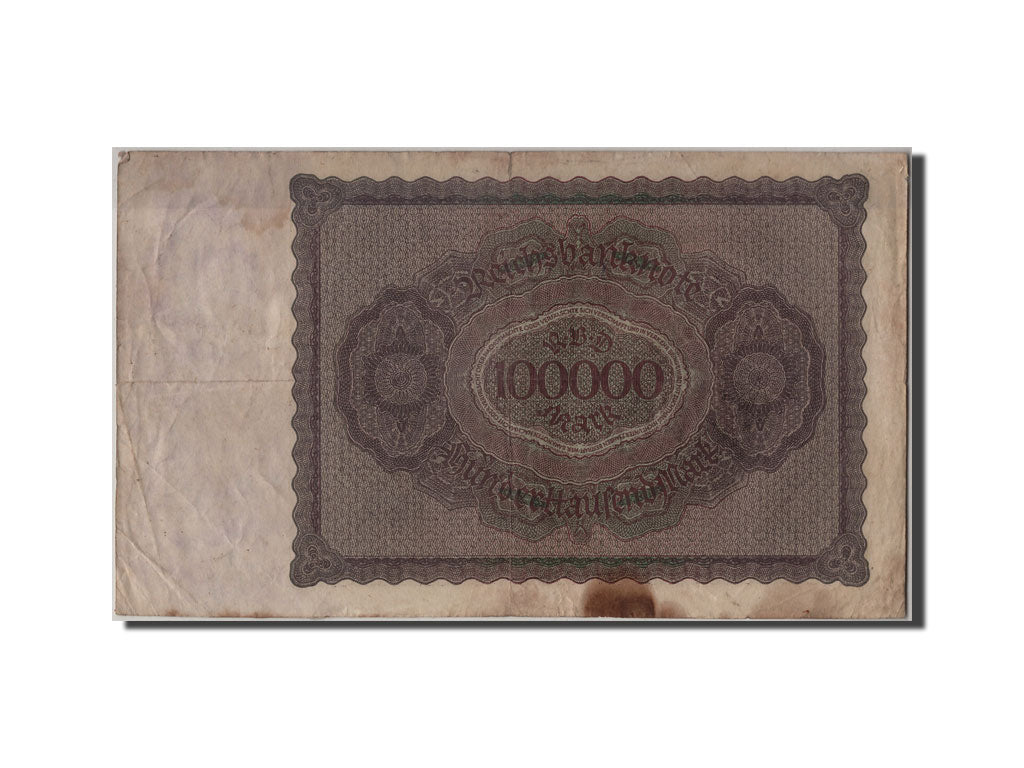 Banknote, Germany, 100,000 Mark, 1923, 1923-02-01, F(12-15)