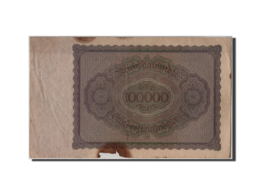 Banknote, Germany, 100,000 Mark, 1923, 1923-02-01, F(12-15)