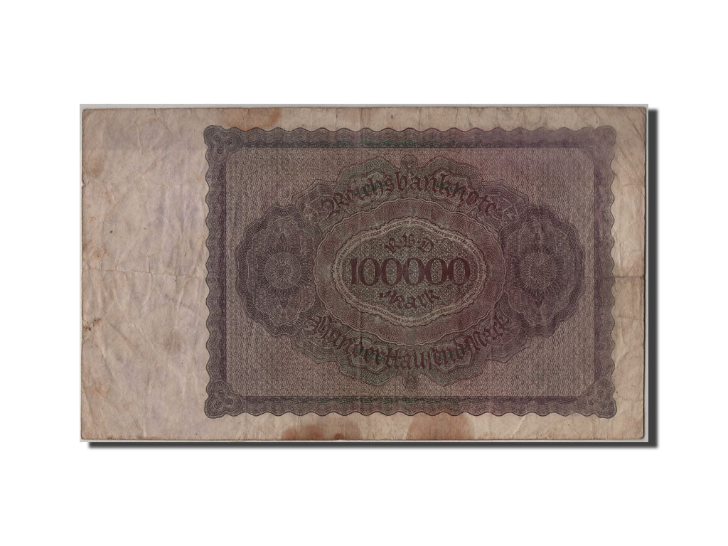 Banknote, Germany, 100,000 Mark, 1923, 1923-02-01, F(12-15)