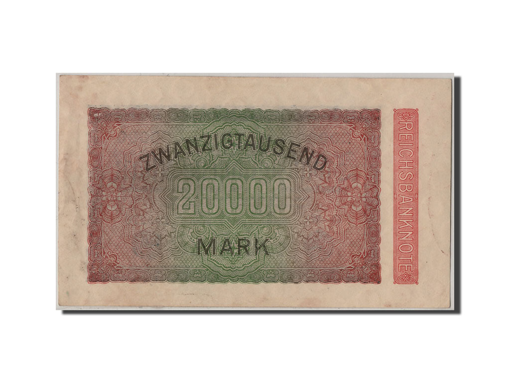 Banknote, Germany, 20,000 Mark, 1923, 1923-02-20, AU(55-58)