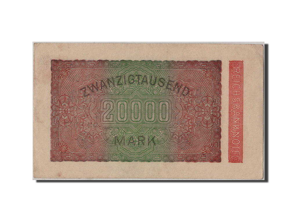 Banknote, Germany, 20,000 Mark, 1923, 1923-02-20, AU(55-58)