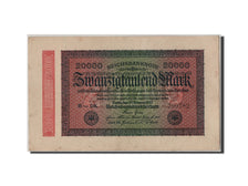 Banknote, Germany, 20,000 Mark, 1923, 1923-02-20, AU(50-53)
