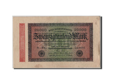 Banknote, Germany, 20,000 Mark, 1923, 1923-02-20, AU(50-53)
