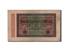Banknote, Germany, 20,000 Mark, 1923, 1923-02-20, EF(40-45)