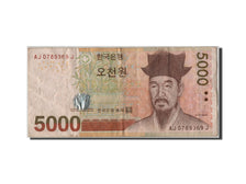 South Korea, 5000 Won, KM #55a, VF(20-25), AJ0789369J