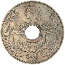 Indochine, 5 Cents, 1930, MS(60-62), Cupro-nickel, Lecompte #117, 4.96