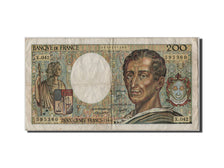 Francia, 200 Francs, 200 F 1981-1994 ''Montesquieu'', 1986, KM:155a, MB, Faye...