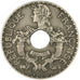 Indochine, 5 Cents, 1925, EF(40-45), Cupro-nickel, Lecompte #116, 4.81