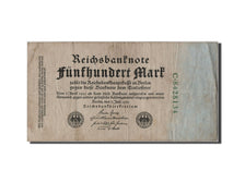 Billete, 500 Mark, 1922, Alemania, 1922-07-07, BC+