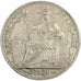 Indochine, 10 Cent, 1929, Paris, MS(60-62), Silver, Lecompte #169, 2.72