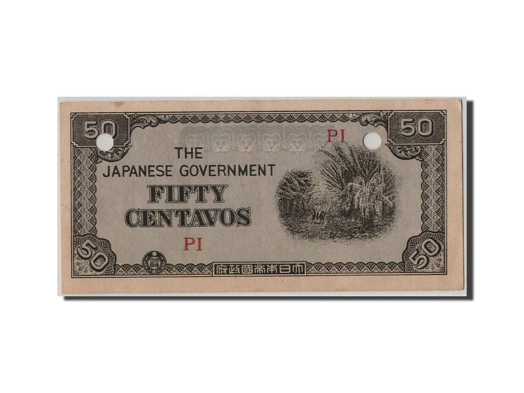 Philippines, 50 Centavos, KM #105a, AU(55-58), PI