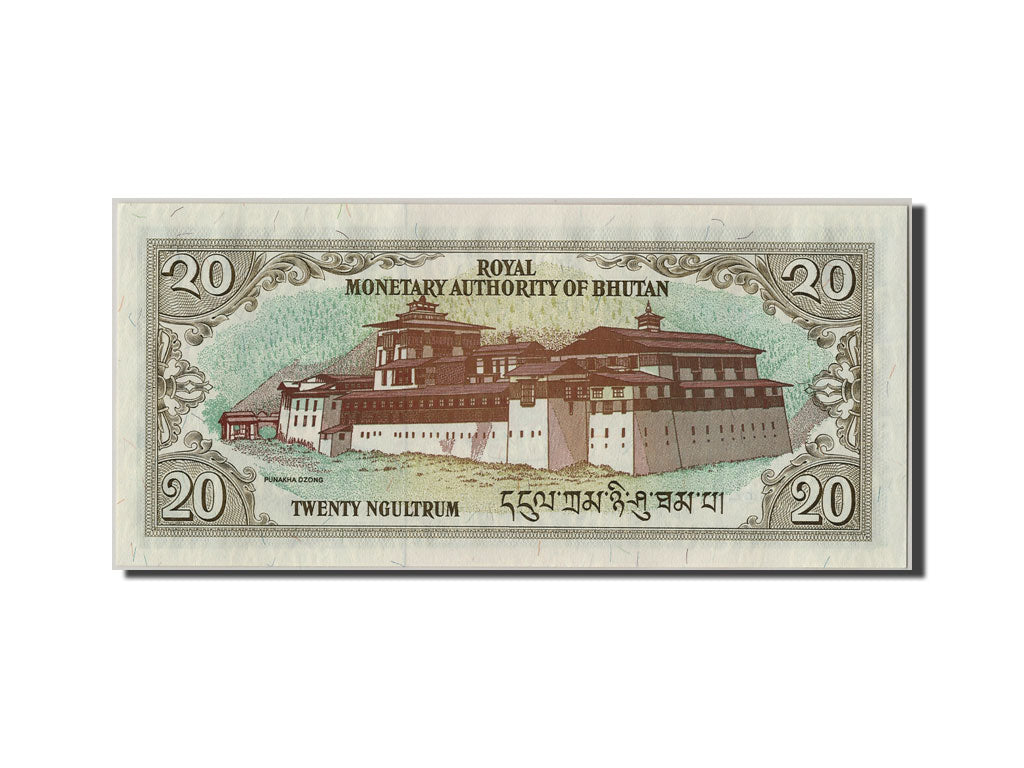 Banknote, Bhutan, 20 Ngultrum, UNC(63)