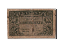 Banconote, Indonesia, 10 Sen, 1947, B