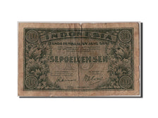 Indonesia, 10 Sen, 1947, KM #31, 1947-12-01, VF(20-25)