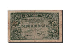 Banknote, Indonesia, 10 Sen, 1947, F(12-15)