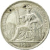 Moneda, Indochina francesa, 20 Cents, 1922, Paris, EBC+, Plata, Lecompte:222