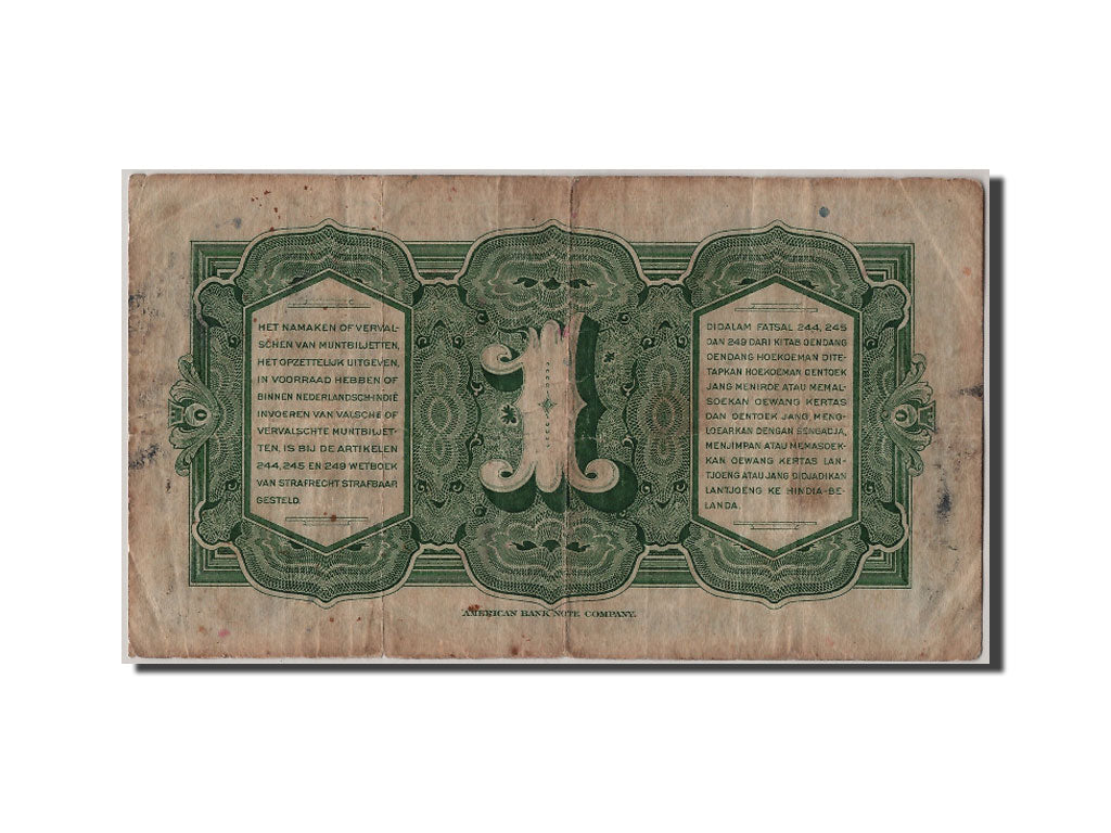 Indes Néerlandaises, 1 Gulden type Wilhelmina