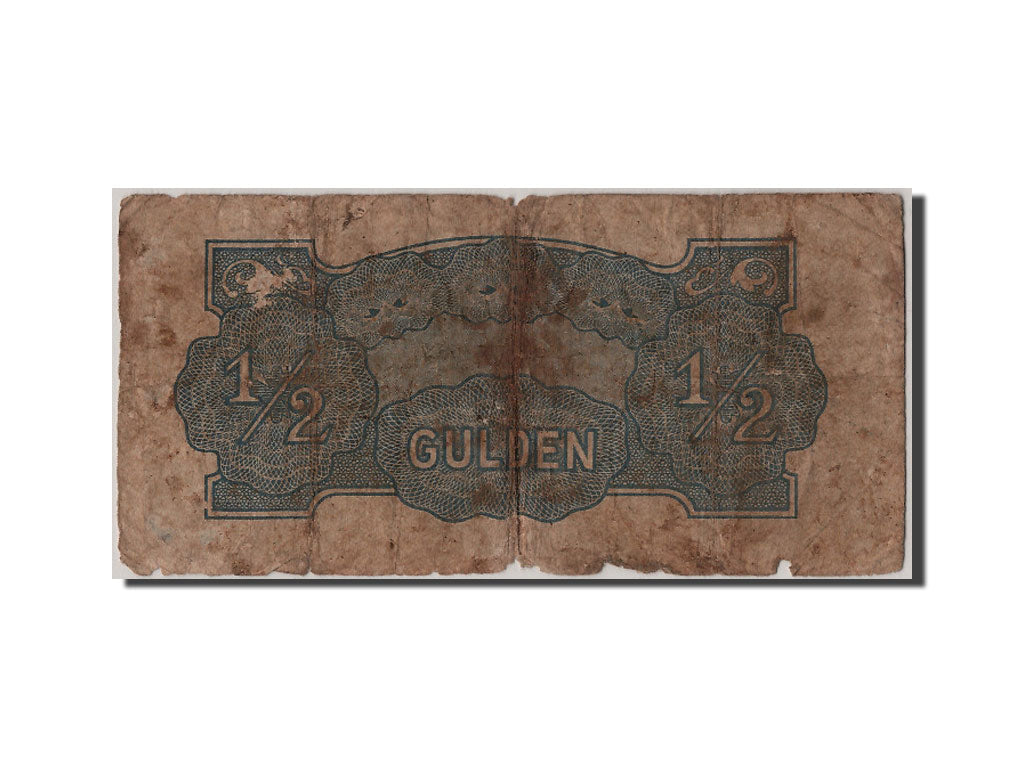 Biljet, Nederlands Indië, 1/2 Gulden, B