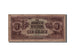 Netherlands Indies, 1 Gulden, KM #123c, VG(8-10), SI