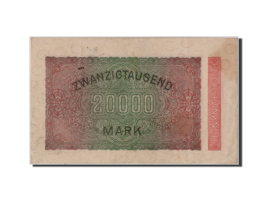 Banconote, Germania, 20,000 Mark, 1923, 1923-02-20, MB+