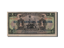 Banknote, Bolivia, 1 Boliviano, EF(40-45)