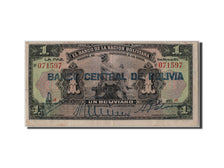 Billete, 1 Boliviano, Bolivia, MBC