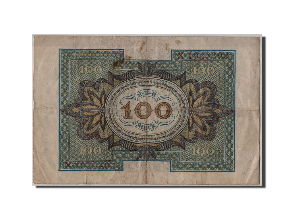 Banknot, Niemcy, 100 Mark, 1920, 1920-11-01, VF(20-25)