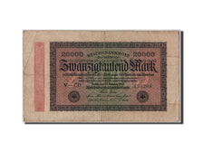 Banknote, Germany, 20,000 Mark, 1923, 1923-02-20, VF(20-25)