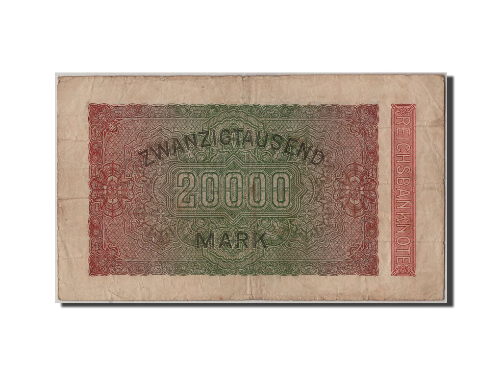 Banknote, Germany, 20,000 Mark, 1923, 1923-02-20, VF(20-25)