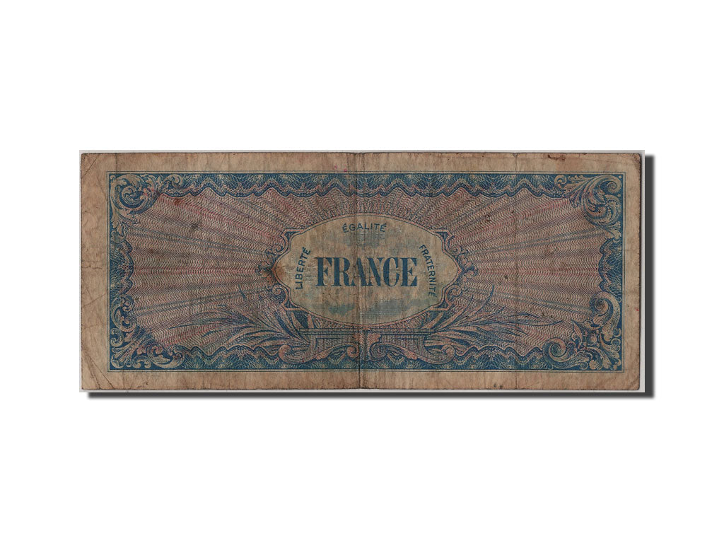 France, 100 Francs, 1945 Verso France, 1945, KM #123s, 1945-06-04, F(12-15),...