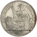 Indochine, 1 Piastre, 1922, Heaton, MS(60-62), Silver, Lecompte #299, 27.11