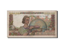 Billet, France, 10,000 Francs, 10 000 F 1945-1956 ''Génie Français'', 1952